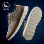 Wearbreeze Shoes for Men,Business Casual Shoes Mens,Comfortable Urban Dress Shoe for Men,Oxfords Mesh Sneakers,Breathable Upper Footwear,Lace-Up Lightweight Tennis Walking Shoe - Image 5