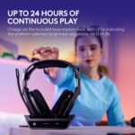 Logitech G Astro A50 Omni-Platform Wireless Gaming Headset + Base Station for PS5, Xbox, PC: PLAYSYNC Audio Switcher, - Image 6