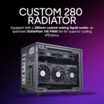 Cooler Master NR2 Pro Mini ITX – Intel Ultra 7 265F 2.4GHz (5.3 GHz Turbo) | Gigabyte RTX 5070 Ti 16GB & B860I AORUS PRO ICE| 32GB DDR5 6000MHz | 2TB Gen4 M.2 | WiFi | Windows 11 | 280mm AIO Gaming PC - Image 11