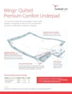 Cardinal Health P3036C Quilted Premium Comfort Underpad, Wings Maximum Absorbency, Blue, 30 x 36IN, Case of 40 - Image 5