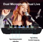 X50 Podcast Equipment Bundle for 2,DJ Mixer with BM800 Podcast Microphone Bundle Studio Condenser Microphone Perfect for Podcasting,Recording,Singing,TikTok Live Vlog,Streaming and Gaming - Image 6