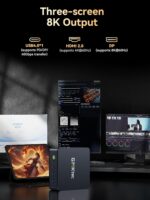 GMKtec Gaming Mini PC Ryzen 7640HS (Upgraded 6600H/6800U) 16GB DDR5 512GB SSD Dual NIC LAN 2.5GbE Desktop Computers Office Home, USB4/ Triple 4K Display/WiFi 6 BT5.2/ M6 Ultra - Image 6