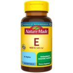 Nature Made Vitamin E 180 mg (400 IU) dl-Alpha, Dietary Supplement for Antioxidant Support, 100 Softgels, 100 Day Supply - Image 2