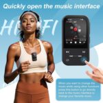 128GB MP3 Player - Clip MP3 Player with Bluetooth 5.3, Portable Music Player with FM Radio, Voice Recorder, Pedometer, Mini Design Ideal for Sport, Earphones Included - Image 7