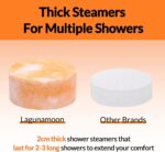 Lagunamoon Aromatherapy Shower Steamers, 6 Piece Variety Pack Handmade Shower Steamers with Pure Essential Oils to Relax, Moisturize for Spa Day, Self Care for Men, Women, Pampering Gifts for Her - Image 8