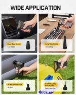 Fanttik B10 Pro Max Electric Air Duster, 130000RPM Brushless Motor, Compressed Air Duster, 6 Gears Adjustable, One-tap Booster, 28.8Wh Rechargeable Battery, Electric Duster for PC, Car, House, Outdoor - Image 7