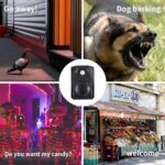 Replaceable Voice Motion Sensor PIR Infrared Sound Player Haunted House Scream Box Speaker with USB Download Function Christmas MP3 Horror Happy Music Motion Activated Voice Playe - Image 8