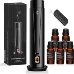 Waterless Scent Diffuser – 1200 Sq Ft Coverage, Essential Oil Diffuser with Remote Control, Quiet Aromatherapy Diffuser with LED Light & Timer, Scent Air Machine for Home, Office, Hotel - Image 2