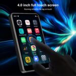 80GB MP3 Player with Bluetooth and WiFi, ZAQE 4" HD Full Touch Screen MP3 Player with Spotify, Amazon Music,YouTube,Pandora,Libby,Android MP4 Music Player for Kids - Image 9