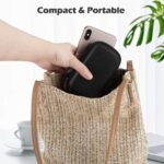 AGPTEK MP3 MP4 Player Case for 2.4 inch MP3 Player, for Gracioso/for ChenFec/for Safuciiv/for RUIZU/for Aiworth and Other MP3 Players Under 2.4 inch, Portable Case with Metal Carabiner Clip - Image 10