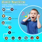 Cosjoype Upgrade Kids Smart Watch for Kids with 26 Puzzle Games HD Camera Video MP3 Player Habit Tracking Pedometer Flashlight 12/24 hr Kid Watches Gift for 4-12 Year Old Boys Toys for Kid - Image 5