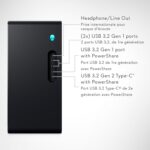 Alienware Aurora R16 Liquid Cooled Gaming Desktop - Intel Core i9-14900F Processor, 32GB DDR5 RAM, 1TB SSD + 1TB HDD, NVIDIA GeForce RTX 4070 SUPER 12GB GDDR6X, Windows 11 Home, Onsite Service - Black - Image 6
