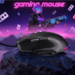 Wired Mouse for Gaming, RGB Lighting, Claw Grip Design, Adjustable DPI, Rapid Trigger & Sniper Buttons, Computer/Laptop – Black - Image 7