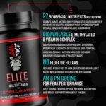 Gorilla Mind Elite Multi-Vitamin (180 Capsules) – Daily Multivitamin Formulated for Peak Performance | 27 Nutrients to Backfill Micronutrient Shortcomings - Image 4