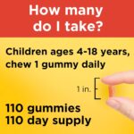 Nature Made Kids First Vitamin C Gummies, Dietary Supplement for Immune Support, 110 Gummies, 110 Day Supply - Image 4