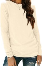 AUTOMET Long Sleeve Shirts for Women Business Casual Tops Fall Fashion Clothes Workout Plus Size Teacher Winter Outfits 2025 - Image 2