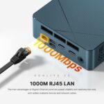 BOSGAME E2 Mini PC Ryzen 5 3550H(Max 3.7GHz) DDR4 Mini Computers, 16GB RAM 512GB NVMe SSD, Dual HDMI, 4 USB Ports, 1 RJ45 Ethernet Ports, Wi-Fi 5, BT5.0 - Image 8