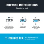 Tiesta Tea Cocoa Mocha, Premium Loose Leaf, Tiramisu Coffee Black Tea, Chocolate and Roasted Coffee, High Caffeinated Blend, Holiday, Hot or Iced Brews, Up to 25 Cups, 1.8 Ounce Resealable Pouch - Image 6