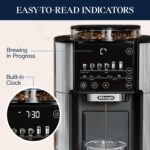De'Longhi True Brew Drip Coffee Maker, Built in Grinder, Single Serve, 8 oz to 24 oz, Hot or Iced Coffee, Stainless, CAM51025MB - Image 6