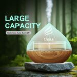 Essential Oil Scent Diffuser: 500ML Aroma Diffuser with Remote Control, Large Fragrance Aromatherapy Diffuser, Mist Humidifier with 14 Colors LED Lights and Auto-Off for Bedroom & Home - Image 3
