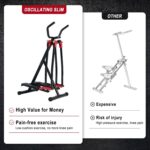 Air Walker Exercise Machine, Cardio Cross Trainer Glider for Home Exercise, Foldable Elliptical for Small Spaces, 350LBS Weight Capacity - Image 5