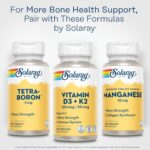 SOLARAY Vitamin D3 K2 - Bone Health and Immune Support Supplement - With 5000 IU Vitamin D as Vit D3 and 50 mcg Vitamin K2 as Menoquinone MK7, Made Without Soy, 60-Day Guarantee, 120 Serv, 120 VegCaps - Image 7