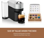 Nespresso Vertuo Pop+ Deluxe Coffee and Espresso Machine by De'Longhi, 120 Volts, Silver - Image 9