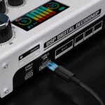 Streaming Audio Mixer, LCD Gaming Audio Mixer Interface, Live Sound Card with Bluetooth, 48V Phantom Power for Live Streaming Podcast, Recording, Gaming - Image 7