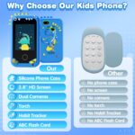 Kids Phone Gifts and Toys for 3-8 Year Olds Boys, Toy Phone with Dual Camera, MP3 Music Player, Games, Habit Tracker Touchscreen Toddler Phone Learning Toy Birthday Gifts for Girls Age 3 4 5 6 7 8 - Image 8