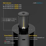 Waterless Essential Oil Diffuser Starter Kit with 30mL Hotel Scent Fragrance Oil Inspired by Ritz-C., Battery Operated Mini Scent Air Machine Portable Diffuser for Home Car Office, Black AN6 - Image 4