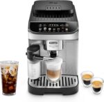 De'Longhi Magnifica Evo Automatic Espresso & Coffee Machine with Auto Milk Frother, Built-in Grinder & Auto-Clean Function - For Latte, Cappuccino, Americano, Iced Coffee, ECAM29084SB , Silver - Image 2