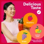SmartyPants Organic Women's Multivitamin Gummies: Biotin, Probiotics, Methylfolate, Omega 3 (ALA), Vitamin D3, C, Vitamin B12, B6, A, K & Zinc, Inositol, Gluten Free, 120 Count (30 Day Supply) - Image 7