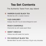 OSULLOC Premium Tea Collection (40 count, 10 flavors x 4 ea), Assorted Tea bag Sampler, Tea Gift sets for Tea lover, Self Care Gift Box, Premium Organic Pure & Blended Tea from Jeju - Image 7
