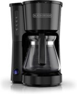 BLACK+DECKER 5-Cup Coffee Maker with On/Off Switch, Sneak-A-Cup Feature, and Easy-View Water Window, Black - Image 10