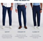 Haggar Men's Premium No Iron Khaki Classic Fit Flat Front Casual Pant (Regular and Big & Tall Sizes) - Image 6