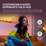 Logitech G Astro A50 Omni-Platform Wireless Gaming Headset + Base Station for PS5, Xbox, PC: PLAYSYNC Audio Switcher, - Image 7