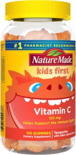 Nature Made Kids First Vitamin C Gummies, Dietary Supplement for Immune Support, 110 Gummies, 110 Day Supply - Image 7