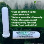 Urban ReLeaf Nausea & Tummy Aromatherapy Inhaler! Fast Relief. 100% Natural, Drug Free Pocket or Purse Stick, Handy Portable. Essential Oils of Ginger, Peppermint, and Orange. Made Fresh in The USA! - Image 3