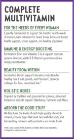New Chapter Women's Multivitamin for Immune, Beauty + Energy Support with Fermented Nutrients - Every Woman's One Daily, Made with Organic Vegetables & Herbs, Non-GMO, Gluten Free, 48 Count - Image 9