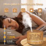 Diffusers for Essential Oils Large Room 600ml,Essential Oil Diffusers for Home with R/C,Cool Mist Humidifier,7 Colors Lights & 3 Mist Mode Waterless Auto Off for Office - Image 3
