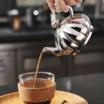 Stainless Steel Teapot with Removable Infuser - 12OZ Stovetop Safe Tea Maker Water Kettles for Loose Leaf, Small Pumpkin Tea Kettle for Coffee Tea Milk, Thickened Mirror Polished Ornaments - Image 8