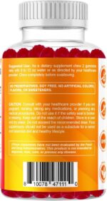 Vitamatic Vitamin D3 & K2 Gummies (2-Pack, 60 Count) Supports Healthy Bones, Heart Health, Calcium Absorption, and Immune Function Plant-Based, Non-GMO, Gluten-Free - Image 10