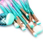 11PCS Makeup Brushes Set, Stocking Stuffers for Teen Girls Kids Women, Foundation Eyebrow Blush Brushes, Easter Basket Stuffers Essentials, Christmas Gifts for Grandkids Teens Girls Accessories Stuff - Image 5