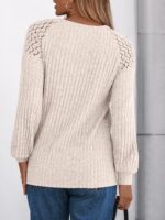 AUTOMET Long Sleeve Shirts Womens Lace Lightweight Sweaters Fall Business Dressy Casual Tops - Image 5