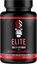 Gorilla Mind Elite Multi-Vitamin (180 Capsules) – Daily Multivitamin Formulated for Peak Performance | 27 Nutrients to Backfill Micronutrient Shortcomings - Image 2