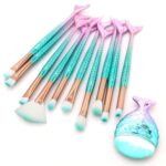 11PCS Makeup Brushes Set, Stocking Stuffers for Teen Girls Kids Women, Foundation Eyebrow Blush Brushes, Easter Basket Stuffers Essentials, Christmas Gifts for Grandkids Teens Girls Accessories Stuff - Image 8