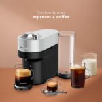 Nespresso Vertuo Pop+ Deluxe Coffee and Espresso Machine by De'Longhi, 120 Volts, Silver - Image 4