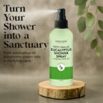 Aromasong Eucalyptus Shower Spray Aromatherapy – 100% Natural Eucalyptus Spray for Shower – Made in USA, Pure Essential Oil Mist for Sinus Relief & Spa-Like Steam, 4 fl oz - Image 3