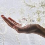 H&D HYALINE & DORA Crystal Teapot Figurine Chinese Collection Ornament Home Office Decor 1.7-Inch - Image 2