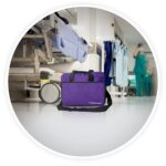 ASA TECHMED Nurse Bag for Medical Equipment, Nurse Accessories Bag Ideal for Doctors, Nurses, Home Health Aids, Medical Students (Purple) - Image 9